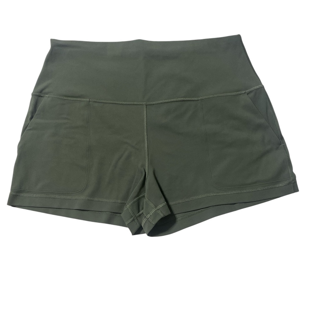 Lululemon Align Classic-Fit High-Rise Short 3" Dark Forest Size 10 - Picture 4 of 10